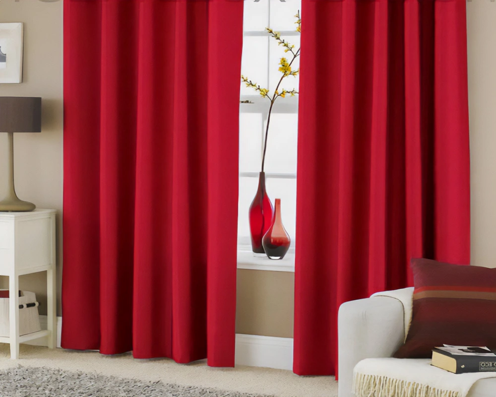 Red Curtains Dubai