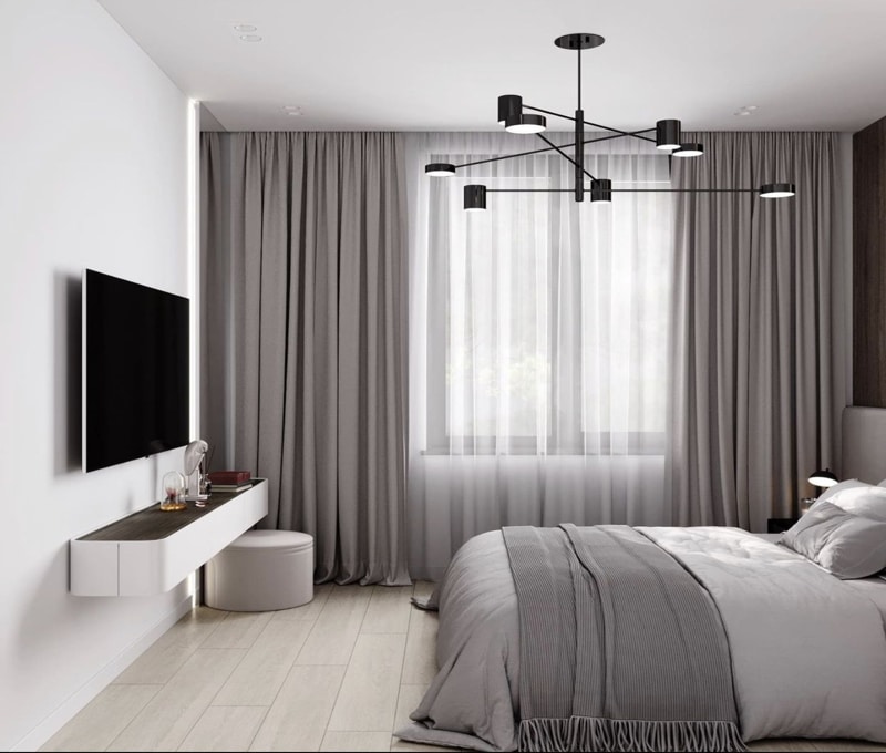 Grey Curtains Dubai